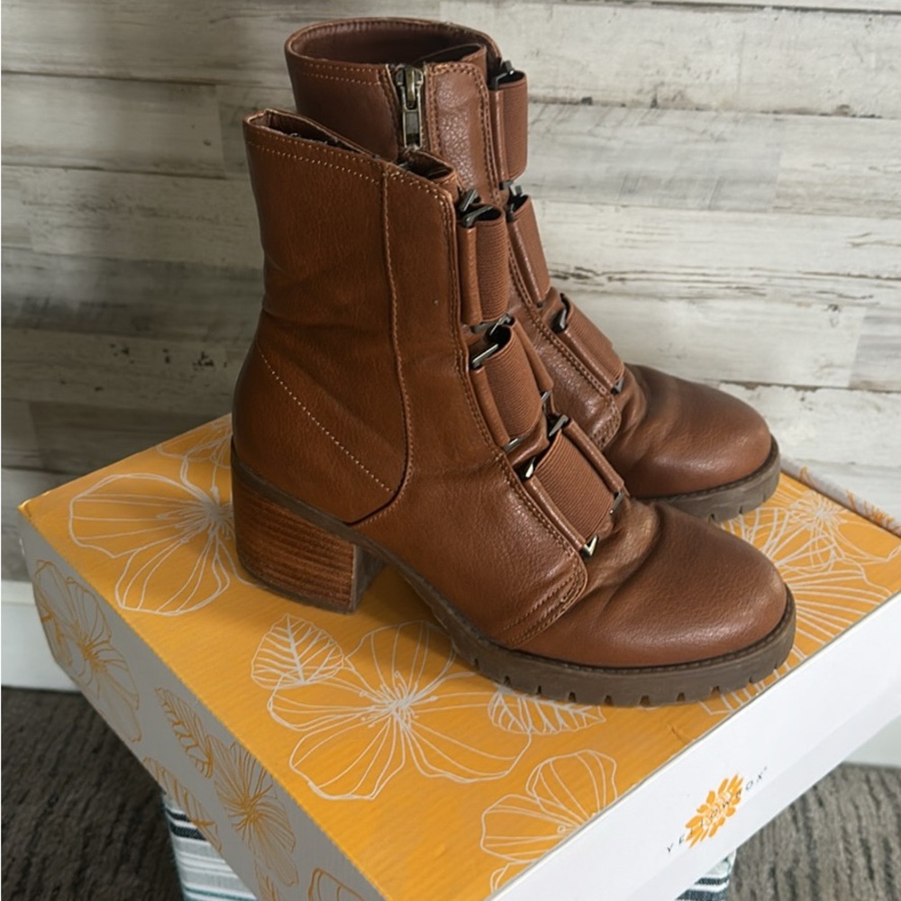 Yellow Box Telaviz Brown Boots